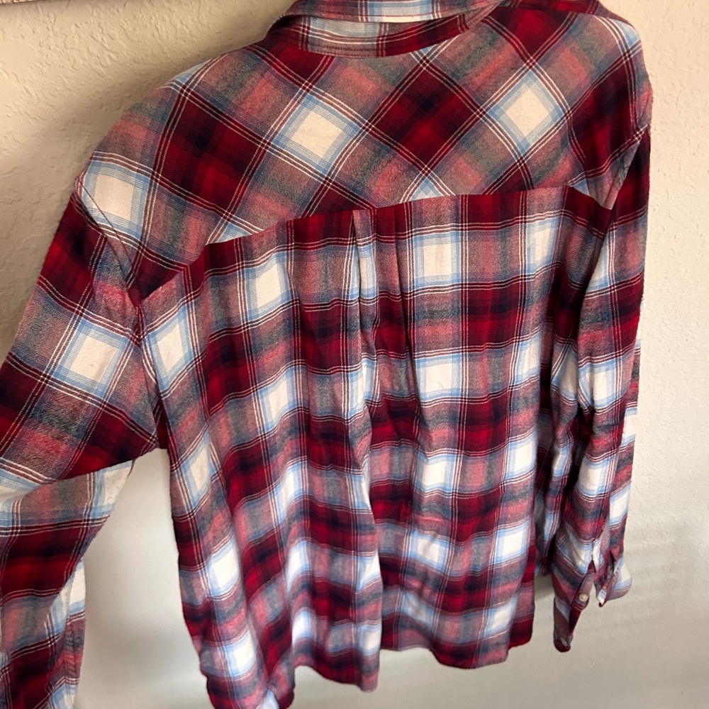Gap Pendleton women flannel shirt size Large